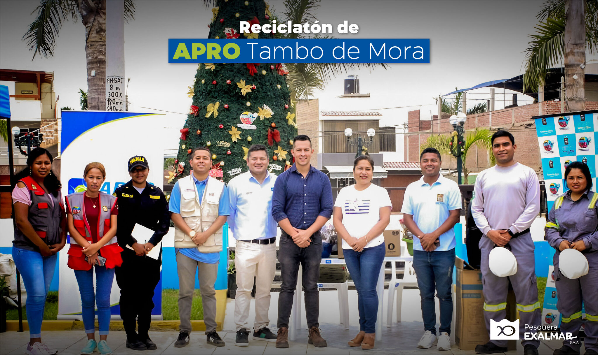 APRO Tambo de Mora, en alianza con la Municipalidad de Tambo de Mora y la Asociación de Recicladores, llevó a cabo la gran {hashtag|#|Reciclatón} que consiguió concientizar a los alumnos de las Instituciones Educativas San Martín y Miguel Grau Seminario, promoviendo el reciclaje y cuidado ambiental, mediante la recolección de hasta 319 kilos de residuos.