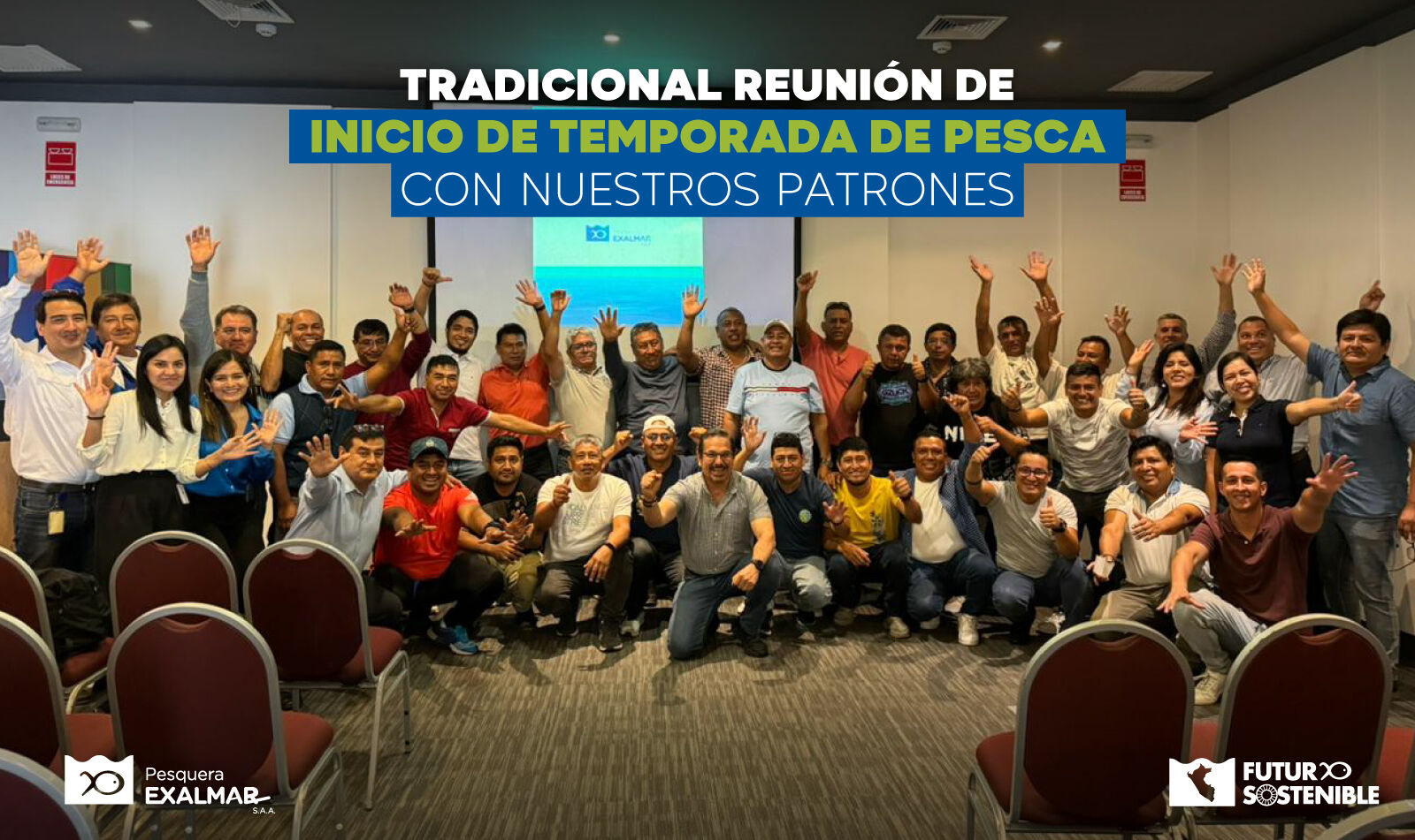 ¡Así fue la reunión de Inicio de Temporada de Pesca con nuestros Patrones!