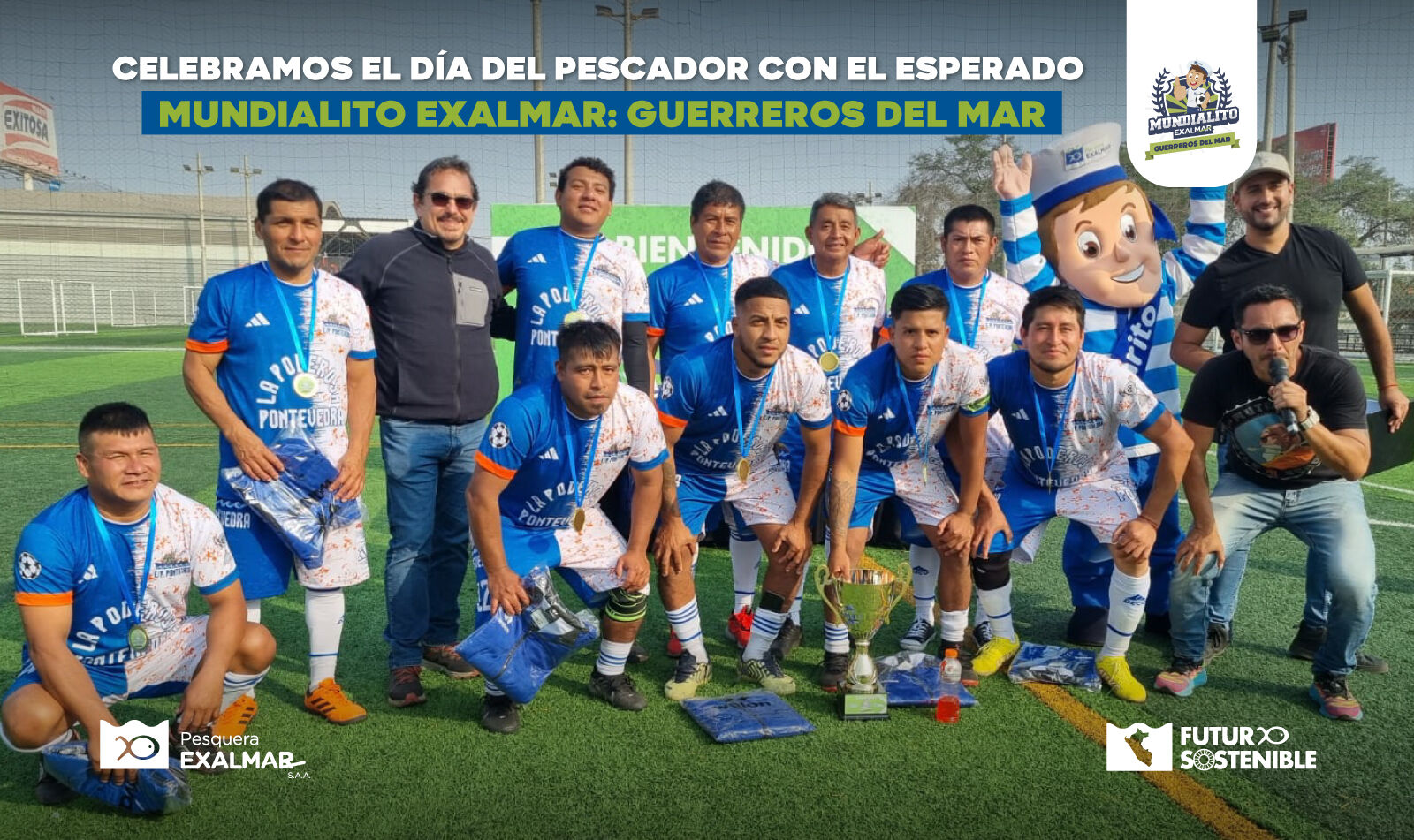 ¡Nuestros Guerreros lo dieron todo en el esperado Mundialito Exalmar: Guerreros del Mar!