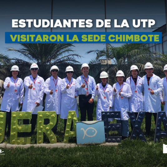 Nuestra Planta Chimbote recibió a 19 estudiantes de Ingeniería Industrial de la @[UTP Universidad Tecnológica del Perú](urn:li:organization:15249299), quienes conocieron de cerca nuestros procesos operativos, viviendo una experiencia directa que complementa su formación académica.