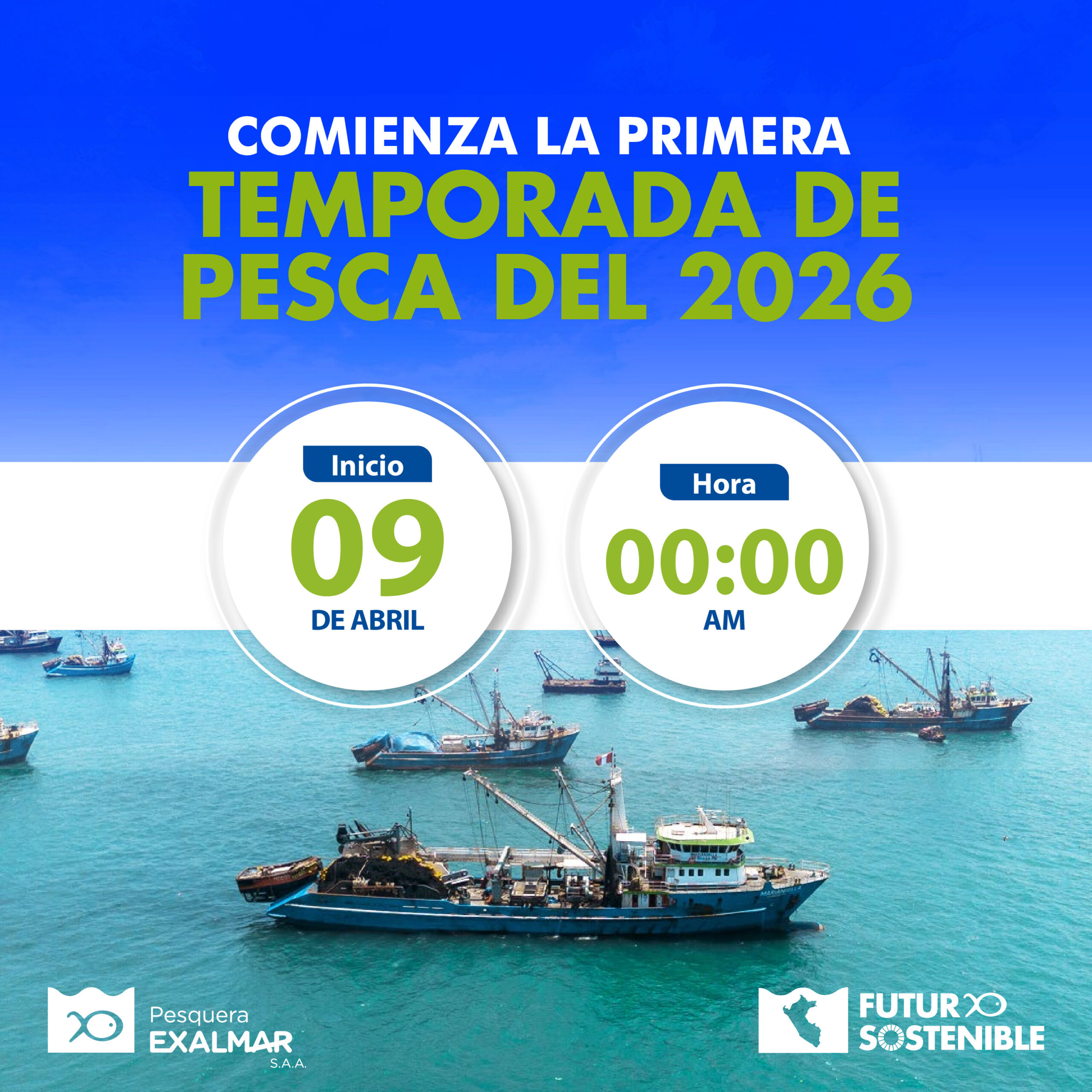 ¡Comienza la primera temporada de pesca 2026!