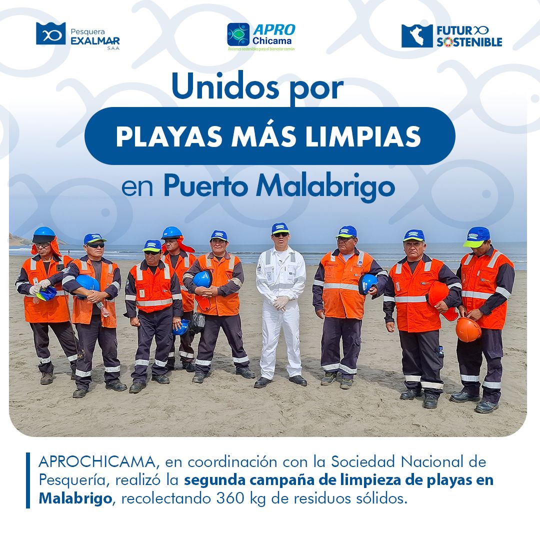 Unidos por playas más limpias en Malabrigo