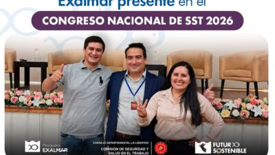 Exalmar presente en el Congreso Nacional de Seguridad y Salud en el Trabajo 2026
