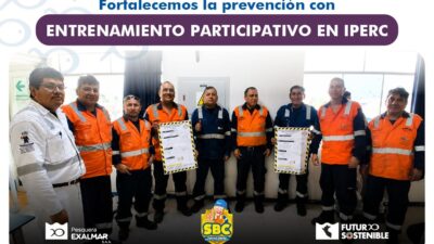 En Planta Callao, realizamos un entrenamiento participativo en IPERC enfocado en la Identificación de Peligros, Evaluación de Riesgos y Determinación de Controles.