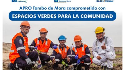 Más árboles para la comunidad gracias a APRO Tambo de Mora