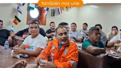 La emoción del Mundial también se vivió a bordo