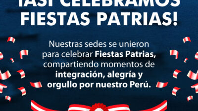 En Exalmar celebramos las Fiestas Patrias con actividades especiales en nuestras diferentes sedes, donde los trabajadores compartieron momentos de integración, alegría y orgullo por nuestro país.