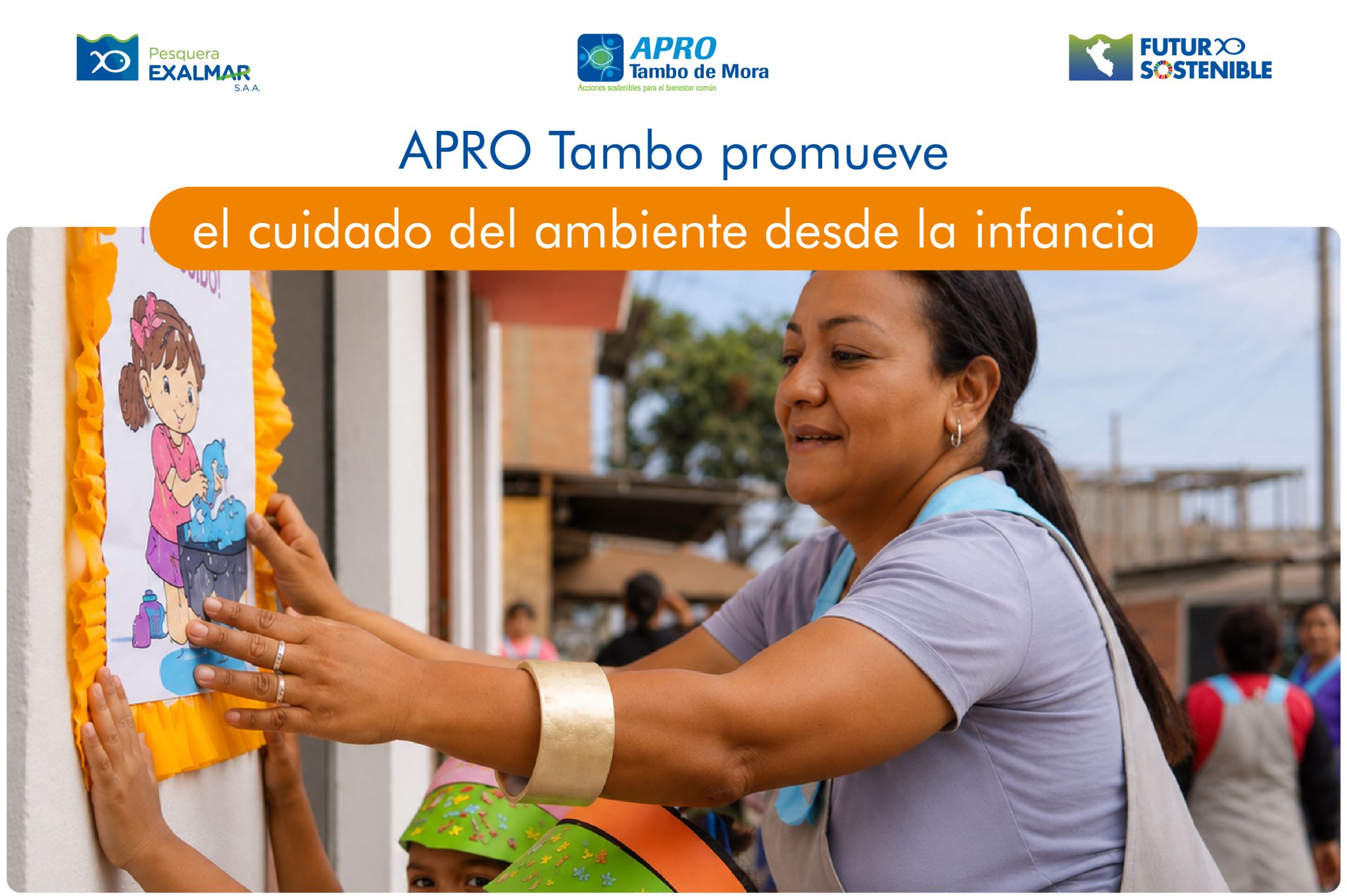 APRO Tambo promueve el cuidado del ambiente desde la infancia