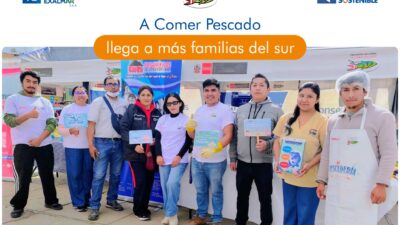 A Comer Pescado llega a más de 15,000 familias del sur del país
