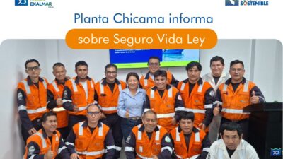 Planta Chicama refuerza el conocimiento sobre el Seguro Vida Ley.