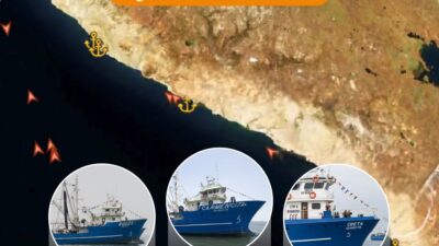 Nuestros Guerreros del Mar llegaron a aguas internacionales