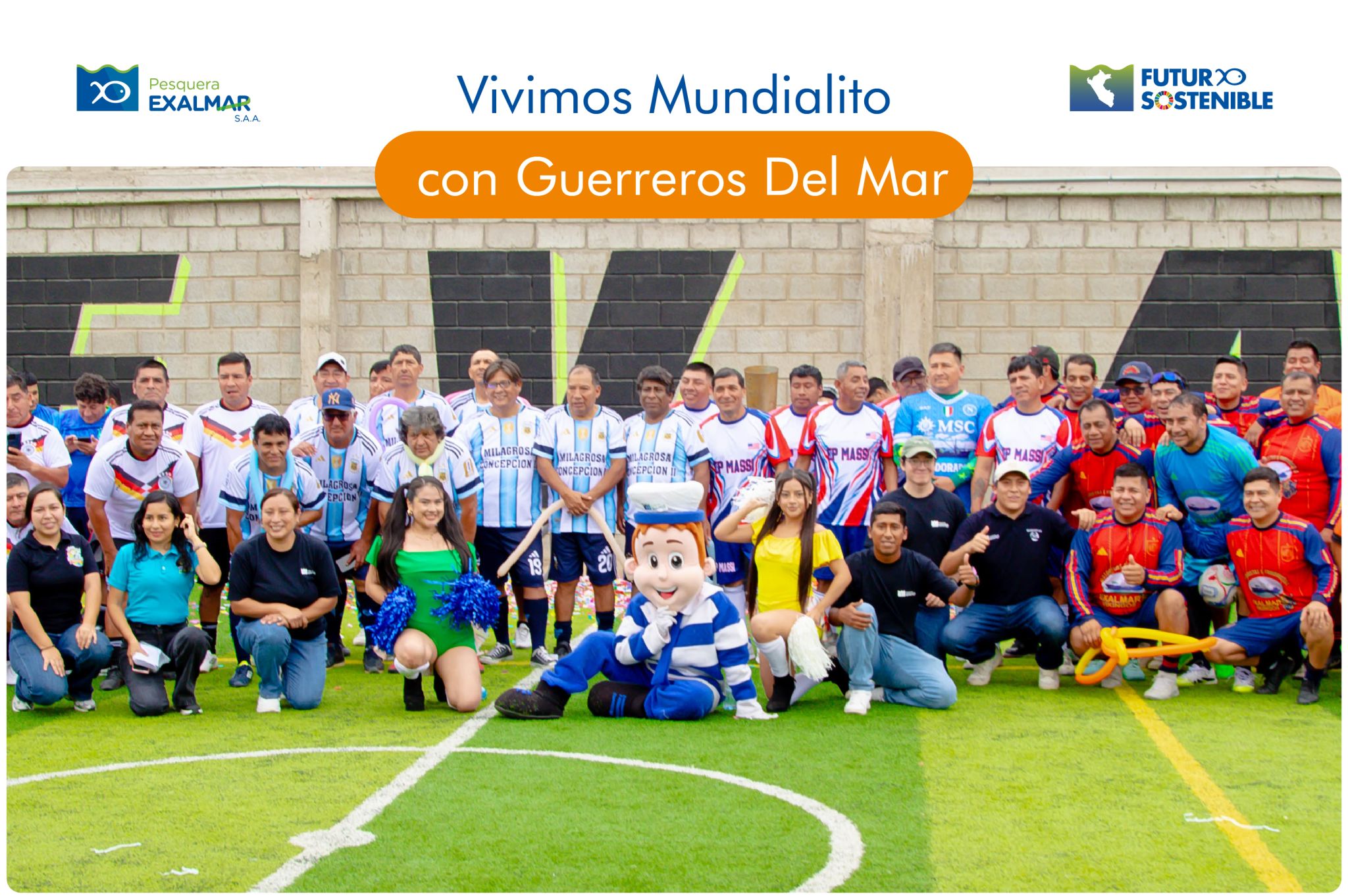 Mundialito San Pedrito reunió a nuestros Guerreros del Mar