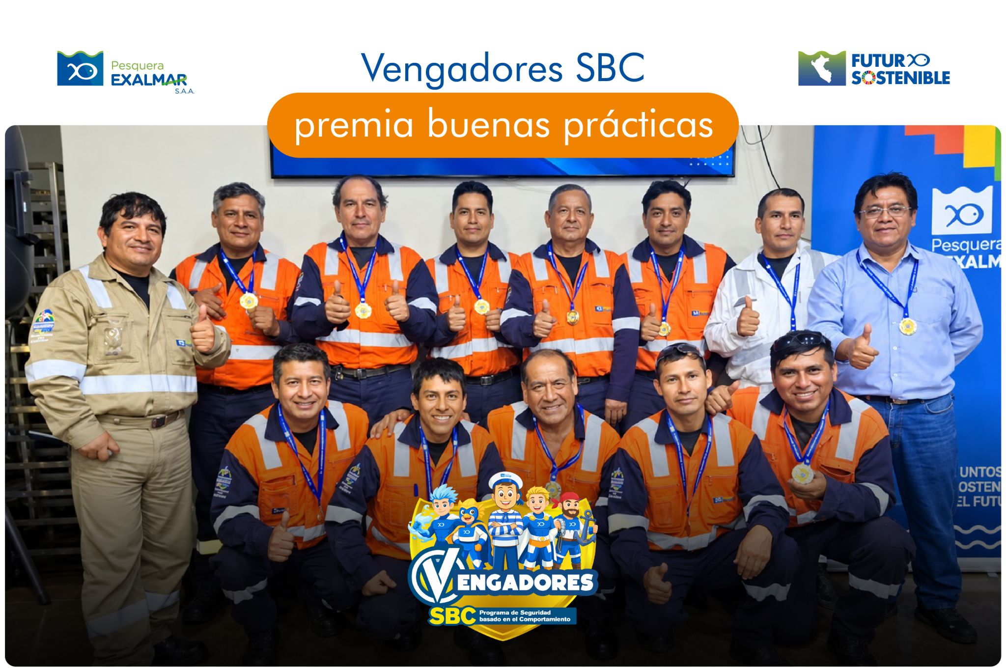 Vengadores SBC reconoce avances que fortalecen buenas prácticas