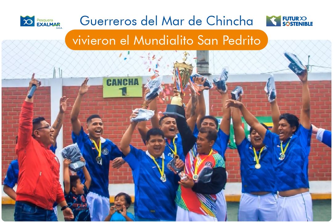 Guerreros del Mar de Chincha vivieron el Mundialito San Pedrito